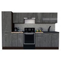 Bucatarie MARINA NEW 290 3A2 Wenge / Decor K352